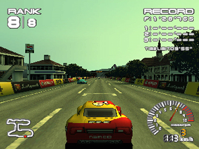 Ridge Racer Type 4 PS1: Intro HD 1080p em português - LEGENDADO EM